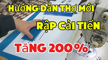 Hướng dẫn thợ mới làm rập cải tiến cơi túi áo khoác dễ hiểu nhất 2025