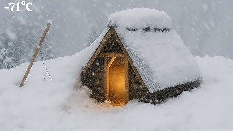 Trapped in a Deadly Blizzard at −71°C  Surviving Off Grid in a Massive Snowstorm