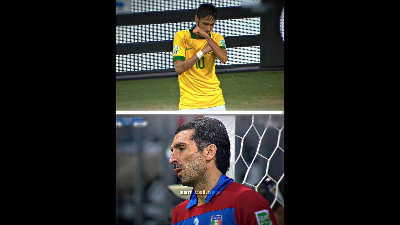 Neymar vs Buffon 🤯🔥