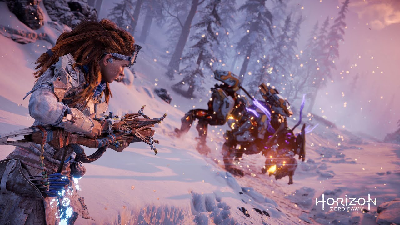 Хоризон трейнер. Камнегрыз Horizon Zero. Horizon Zero Dawn бой. Horizon Zero Dawn прохождение. Лучшая экипировка в Horizon Zero.