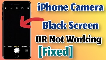 iPhone Camera black screen| iPhone camera not working properly| Tech Support