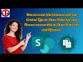 How to create Site Column and Site Content Type in SharePoint site and how to use this.