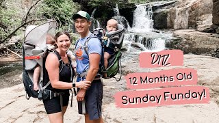 Day in the Life | 12 Months Old | Waterfall Hike Sunday Funday
