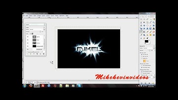 How To Make Frosty Text Effect Using Gimp