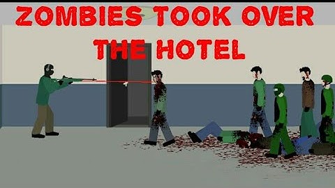 Flat Zombies Defense And Cleanup [Part 1]   (Guns- ShotGuns, Machine Guns, Pistols)