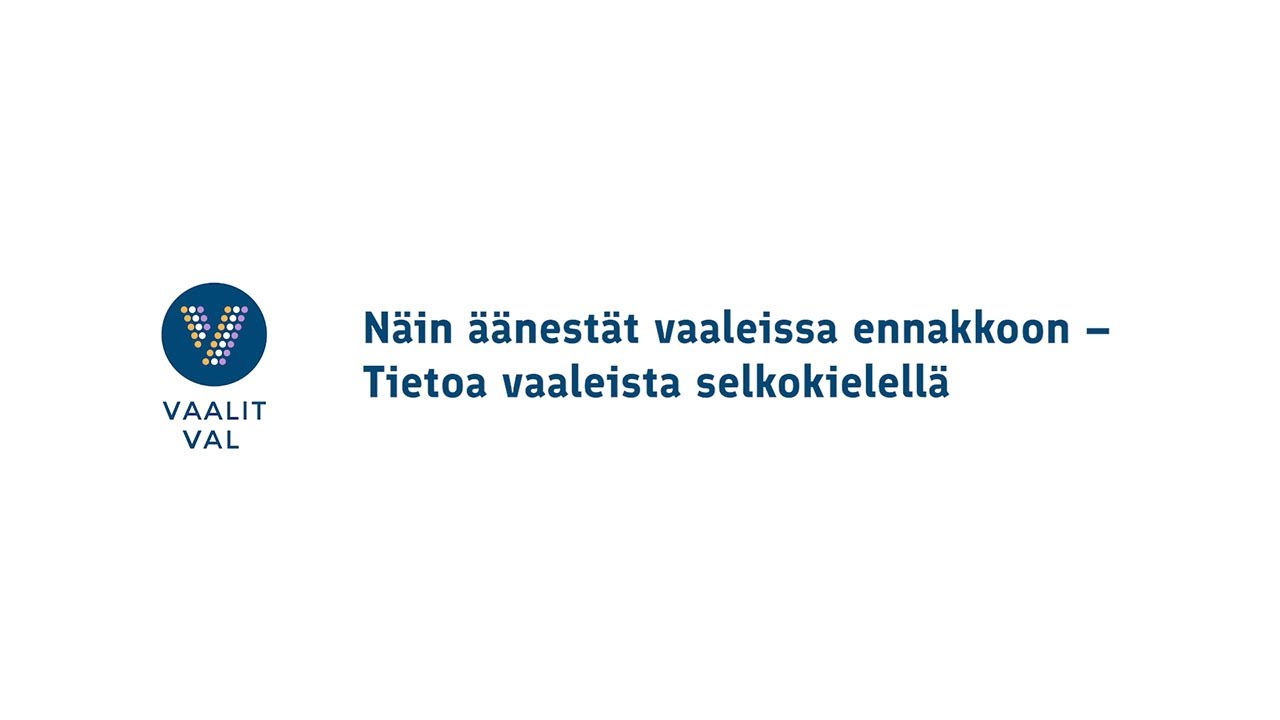 Näin äänestät vaaleissa ennakkoon