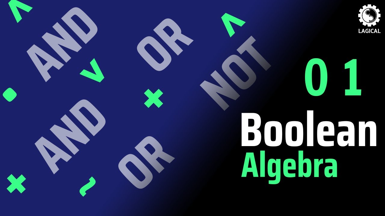 Basic concepts of Boolean Algebra - YouTube