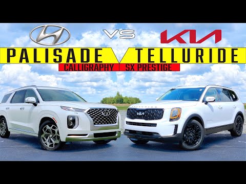 SUPERIOR SIBLINGS! -- 2022 Kia Telluride vs. 2022 Hyundai Palisade: Comparison