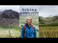 Hiking scafell pike via the eskdale valley lake district