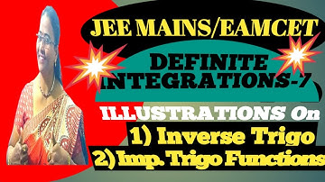 Definite Integrations-7 For JEE MAINS/EAMCET- Superb Tricks- MATHS SUPER TIPS AND TRICKS- By LAKSHMI