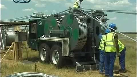 B 1500/8x2 + SPW 18 | Six-bundle transmission line stringing in South Africa | ZECK