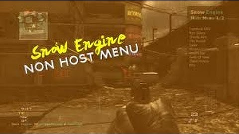 Mordern Warfare 3 Snow Engine With Aimbot 1.24