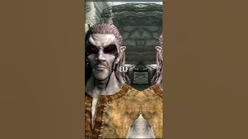 😳 What Happens if You Arrive on Solstheim as a Dark Elf in Skyrim? #skyrim