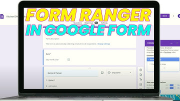Form Ranger || How to Connect Google sheet to Google Form automatically to Connect Dropdown Data