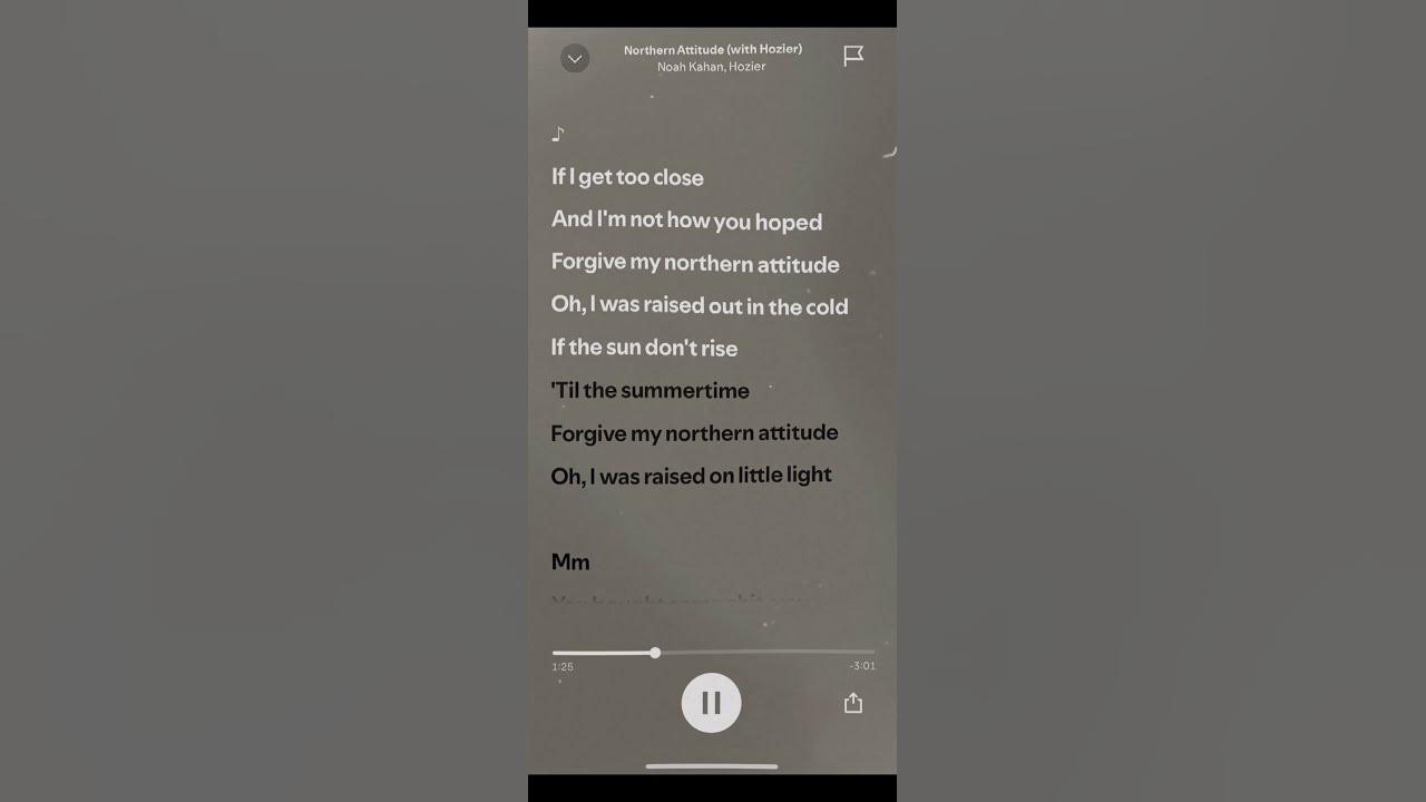 Northern Attitude (with Hozier) - Noah Kahan, Hozier 🌲🩶 || #mixedfeelings #music #sub #fyp Northern Attitude (with Hozier) - Noah Kahan, Hozier 🌲🩶 || #mixedfeelings #music #sub #fyp