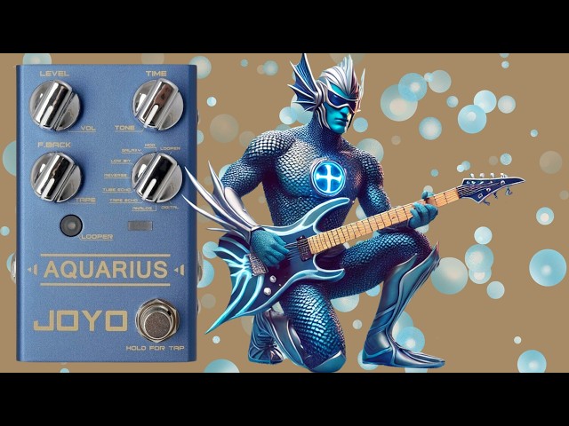 N*n様 3点JOYO AQUARIUS Silver Horse BLACK Welcome to Delay. Joyo Aquarius. - YouTube