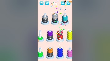 Nuts Sort Level 101 #gameplay #nutssort  #androidgames