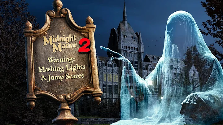 Virtual Haunted House Walkthrough, Halloween Ambience, Halloween Background, Midnight Manor II