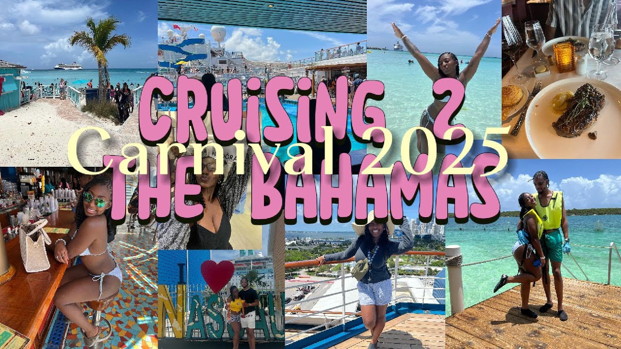 🌴 Cruising to the Bahamas for the First Time | Carnival Vlog 2025 🛳️✨