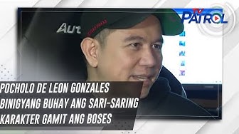 Thumbnail for Pocholo De Leon Gonzales binigyang buhay ang sari-saring karakter gamit ang boses | TV Patrol