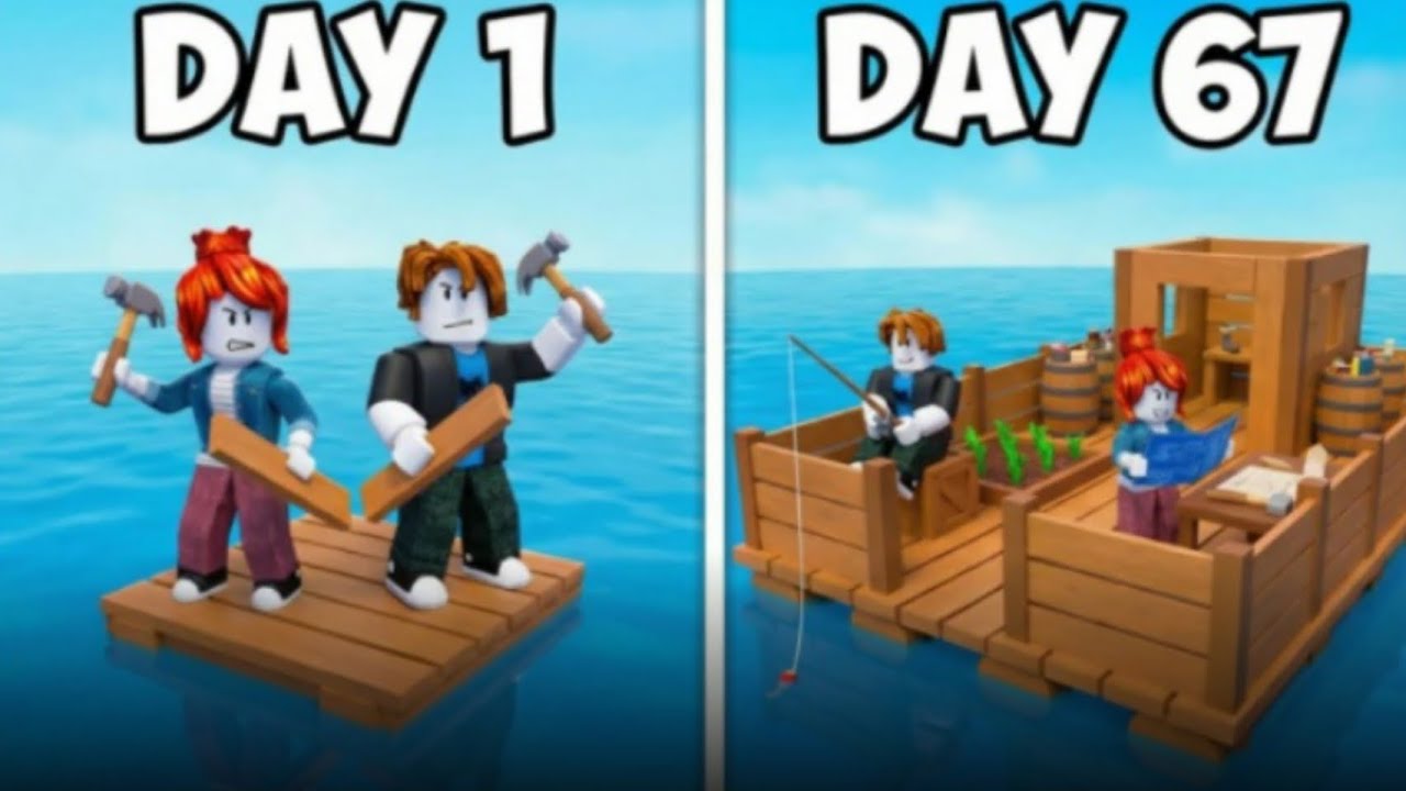 I spent 167,670 on roblox build a raft - YouTube
