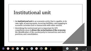 SNA special topics: Output of government