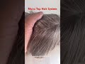 Mono Top Hair System #shorts
