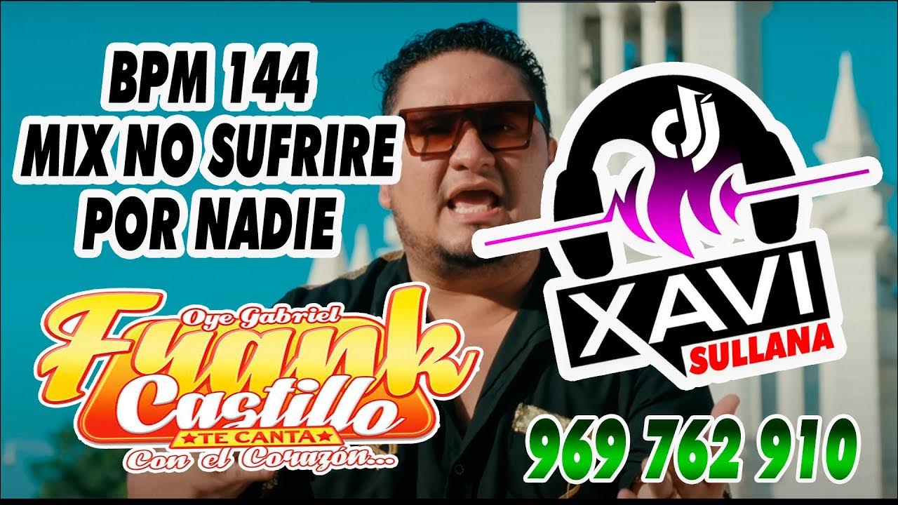 DJ XAVI SULLANA MIX FRANK CASTILLO NO SUFRIRE POR NADIE 2024 YouTube