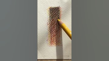 Making a SKIN TONE out of PRIMARY COLOUR coloured pencils?? #shorts