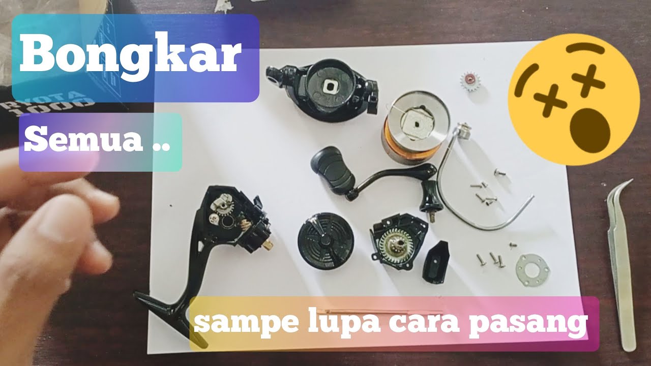 Bongkar total Reel RYOTA 1000 || Review video