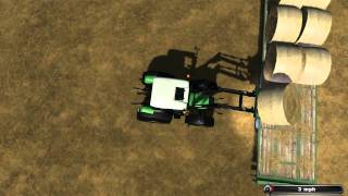 Farming Simulator 2011 Round & Straw Bales |HD|