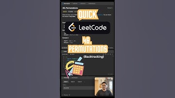 Permutations - Leetcode 46 - Javascript (Quick)