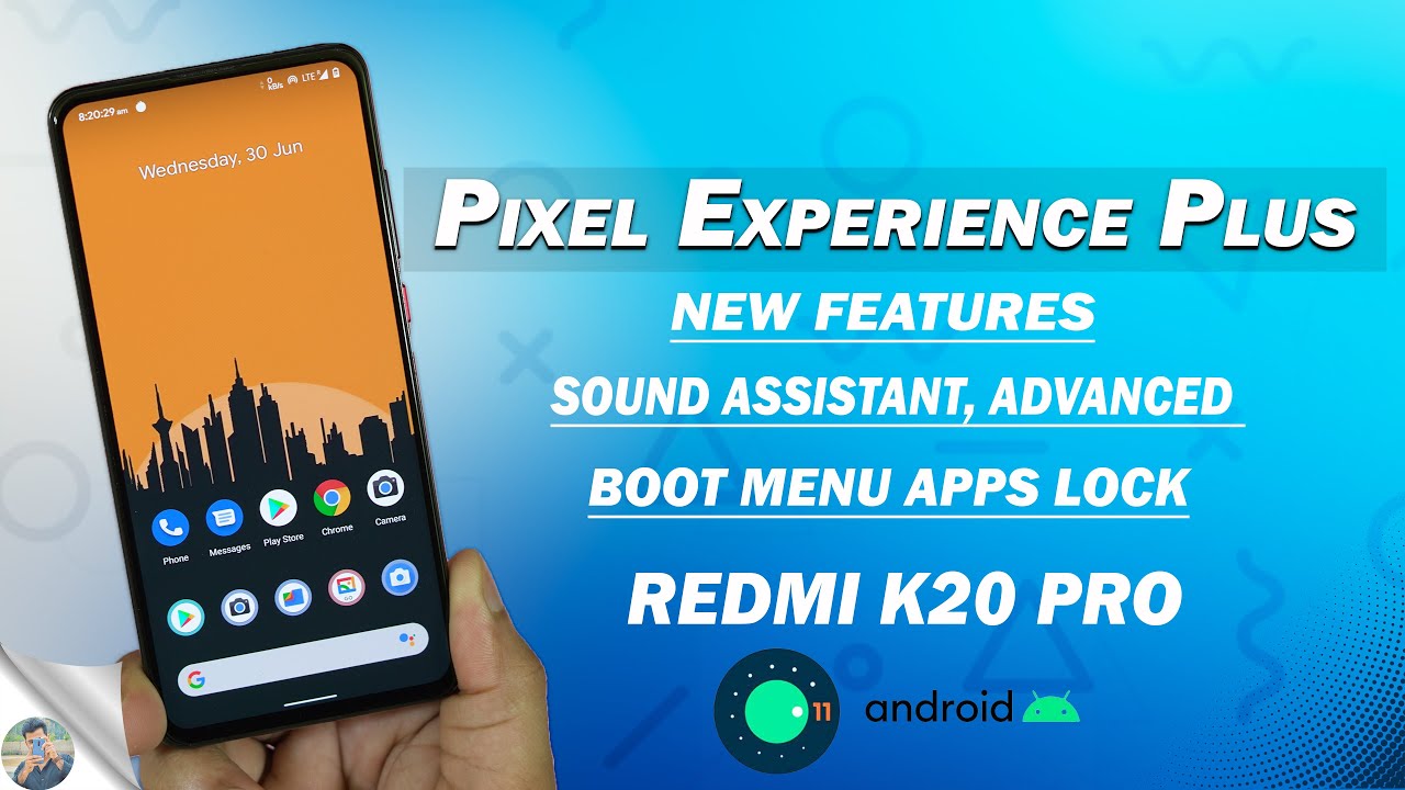 Redmi K20 Pro Pixel Experience Plus Review, Sound Assistant, Apps lock ...