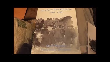 Michigan Rail Disasters Book & DSS&A 2-8-0 Photographs 1939