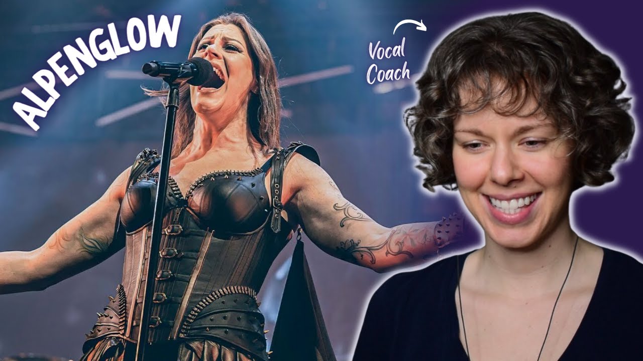 ⁣Vocal Coach reacts to Nightwish performing Alpenglow (Live in Mexico City)