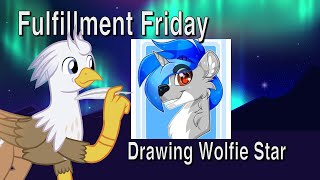 Fulfillment Friday Drawing Wolfie Star