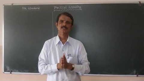 Practical Geometry                                   8th Standard       ( E M )