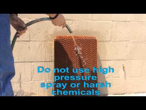 evaporative cooler cleaning