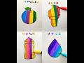 🍊🍼🍦🧁satisfying creative drawing #art #satisfyingvideo #satisfying #video #viral #creative #shorts