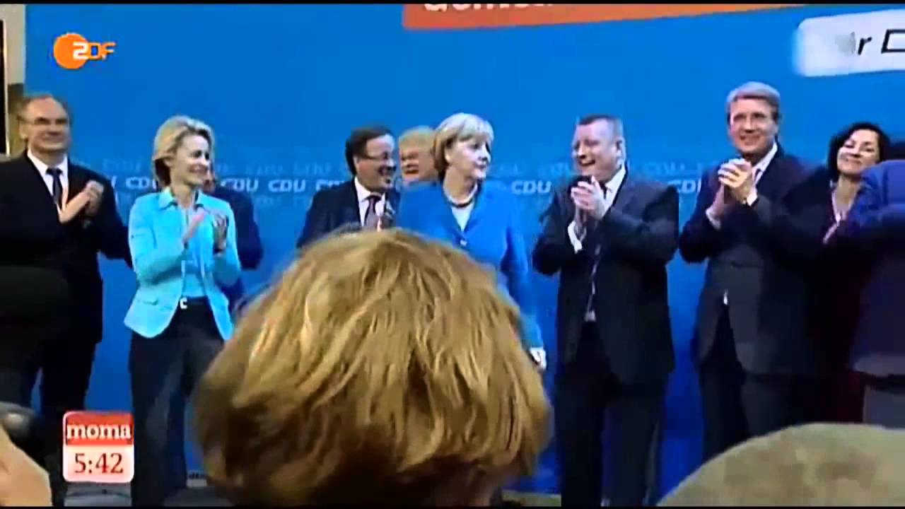 Merkel Wirft Flagge Weg