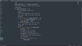 Leetcode 221. Maximal Square in Python | Python Leetcode | Python Coding Tutorial | Python Code ASMR