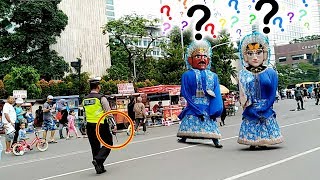 video lucu ondel ondel vs kakek adu joget, Grup Bintang Adzam