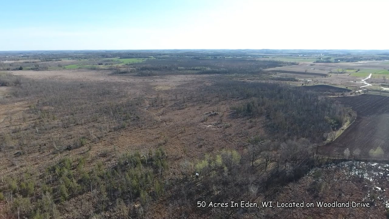 50 Acres In Eden, WI, Located on Woodland Drive YouTube