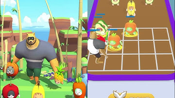 Banana Cat & Dog Merge Fight VS Merge Run Master Game 3d Gameplay - Top Levels