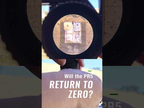 PR5 Turret Stress Test #pewpew #riflescope #elr
