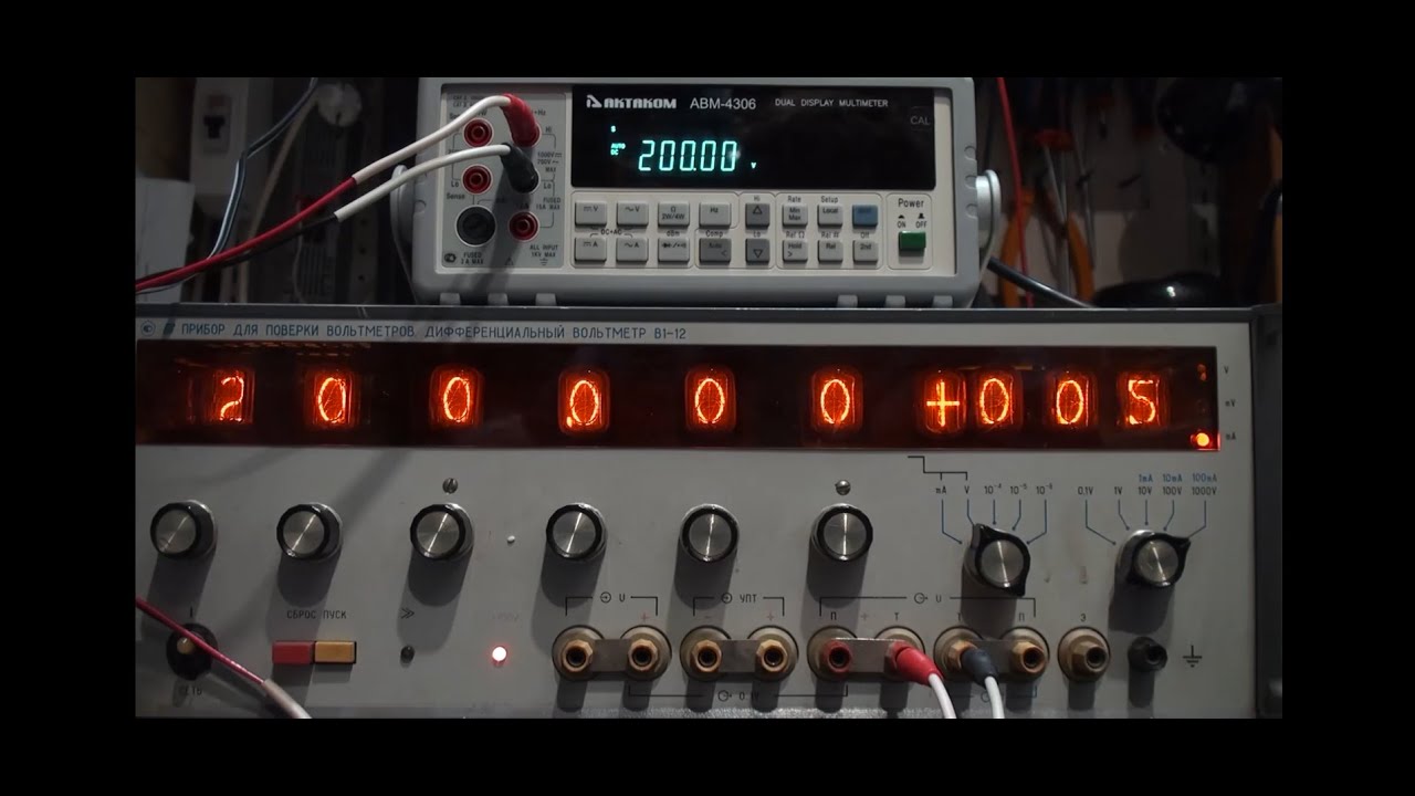 В1-12 калибратор , прибор для поверки вольтметров постоянного тока ...