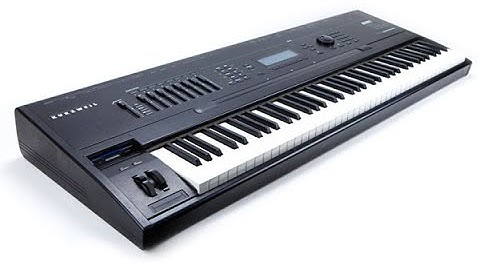 Checking out the Kurzweil K2500X monstersynth!