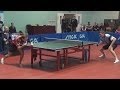 Vasiliy LAKEEV vs Vyacheslav KRIVOSHEEV FINAL Moscow Championships 2014 Table Tennis Table Tennis