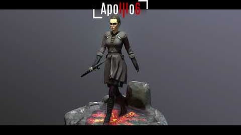 Forest hunter without mantle (3D Gameready model for Unity)