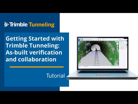 Getting Started with Trimble Tunneling   Construction QC Reporting using TBC and Trimble Connect